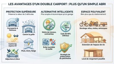 Carport en kit : avis de montage, durée réelle et pièges