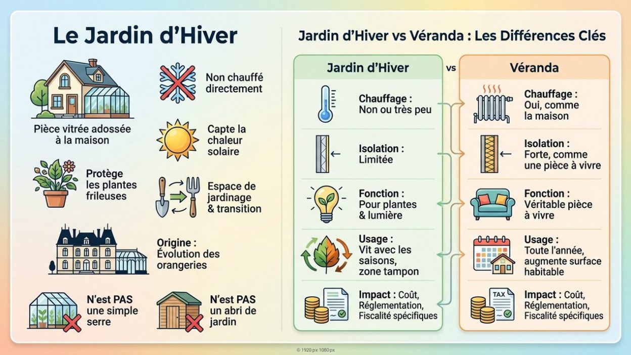Véranda moderne avec vue sur le jardin