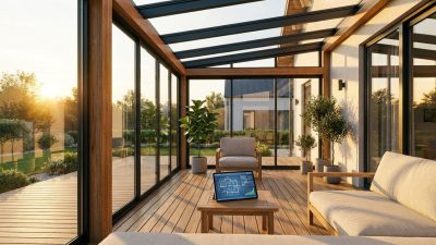 Sol de véranda : carrelage, parquet ou stratifié selon le chauffage et l’humidité
